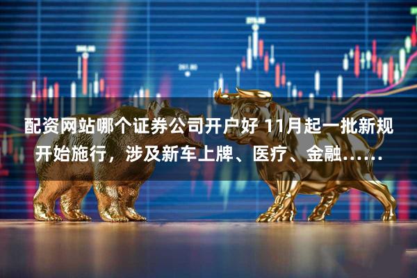 配资网站哪个证券公司开户好 11月起一批新规开始施行，涉及新车上牌、医疗、金融……