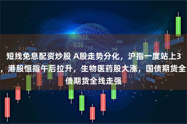 短线免息配资炒股 A股走势分化，沪指一度站上3300点，港股恒指午后拉升，生物医药股大涨，国债期货全线走强