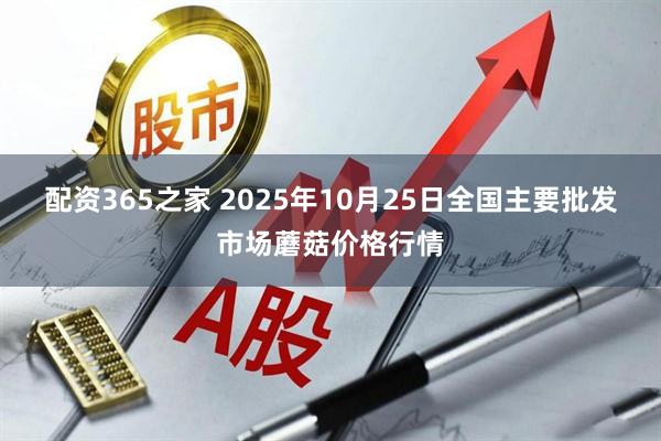 配资365之家 2025年10月25日全国主要批发市场蘑菇价格行情